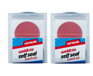 Red Devils Self Seal Patch Kit Pack includes 6 Red Devil patches x 2